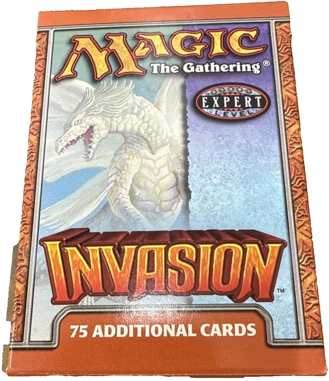 Magic The Gathering INVASION Tournament Starter Deck Box MTG "open not played"