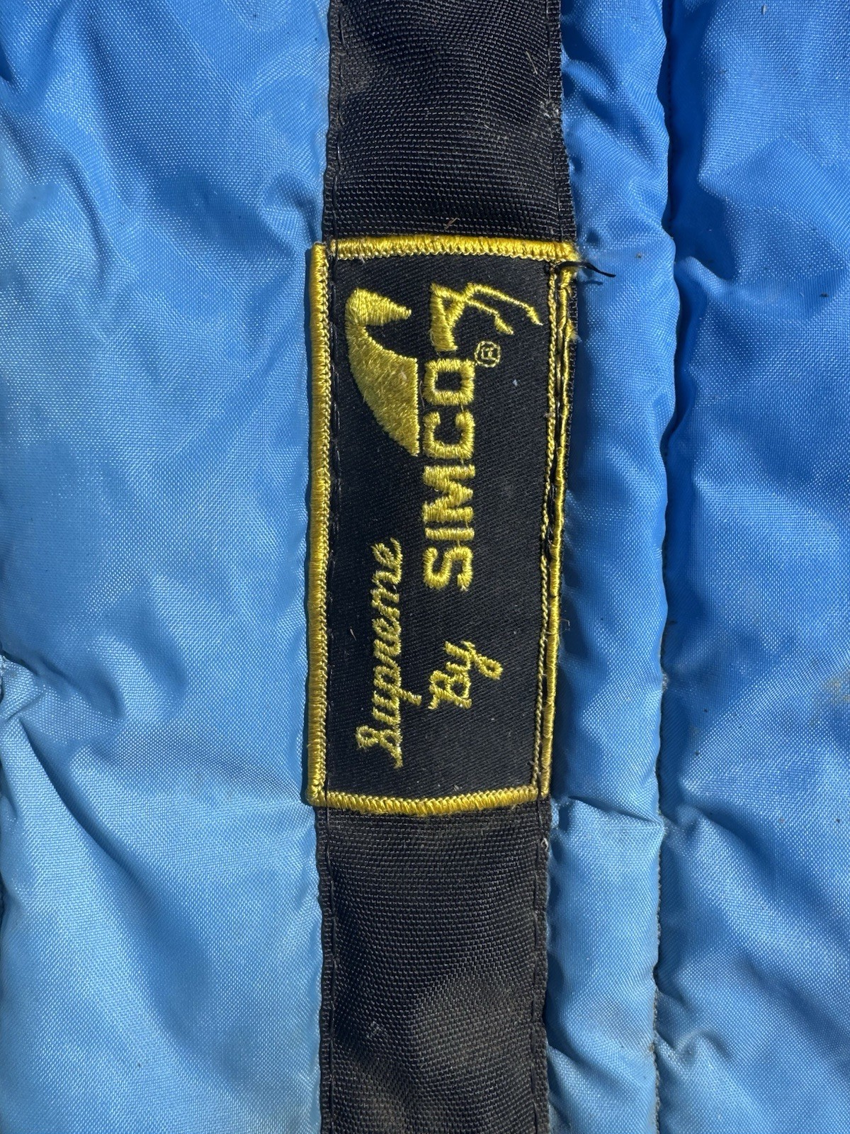 Supreme by Simao Stable Blanket Navy Blue Used Good Condition