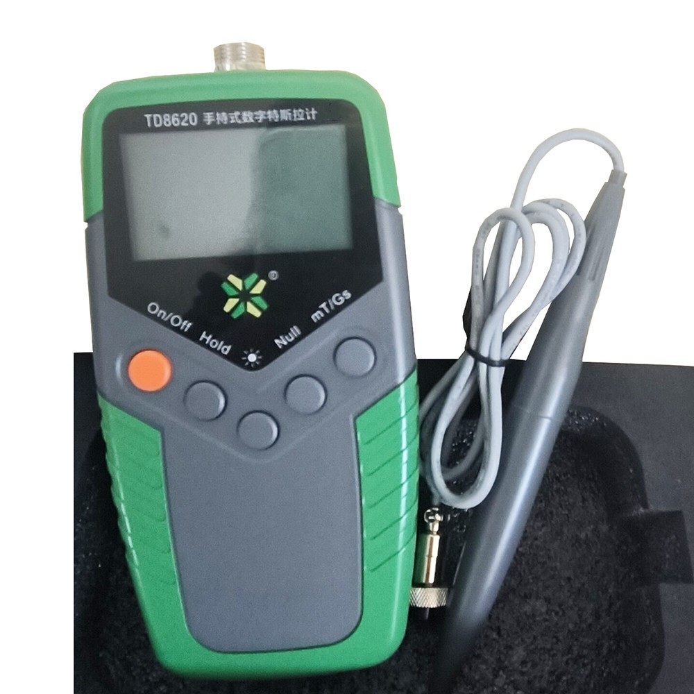 Teslameter Magnetic Strength Tester with Range 200mt/2000mt Display Accuracy ±5%