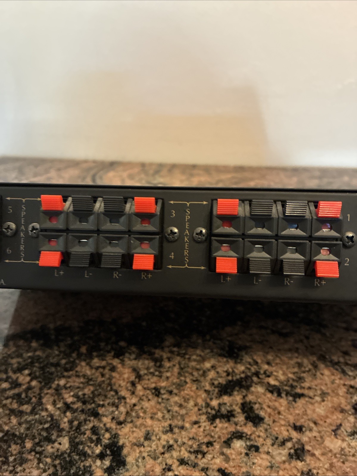 Russound SS-6.2 Impedance Matching 6 Pair Speaker Selector