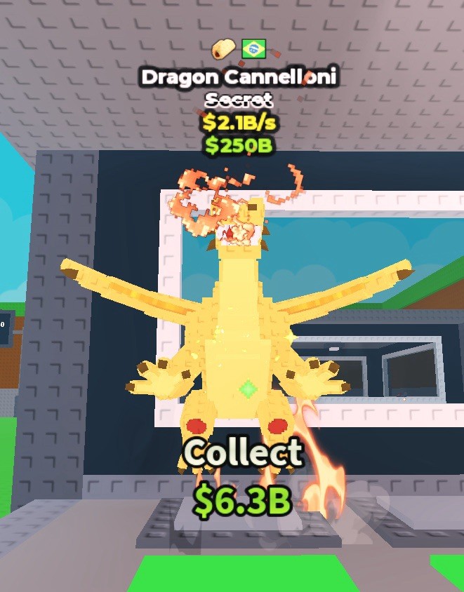 2.1b/s Dragon Cannelloni - Steal A Brainrot