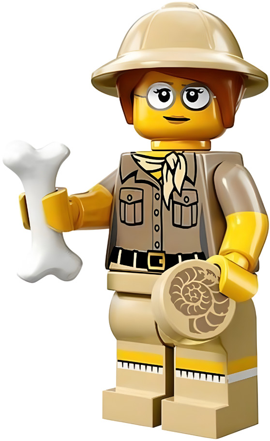 LEGO Series 13 Paleontologist Minifigure (71008) New Retired Collectible