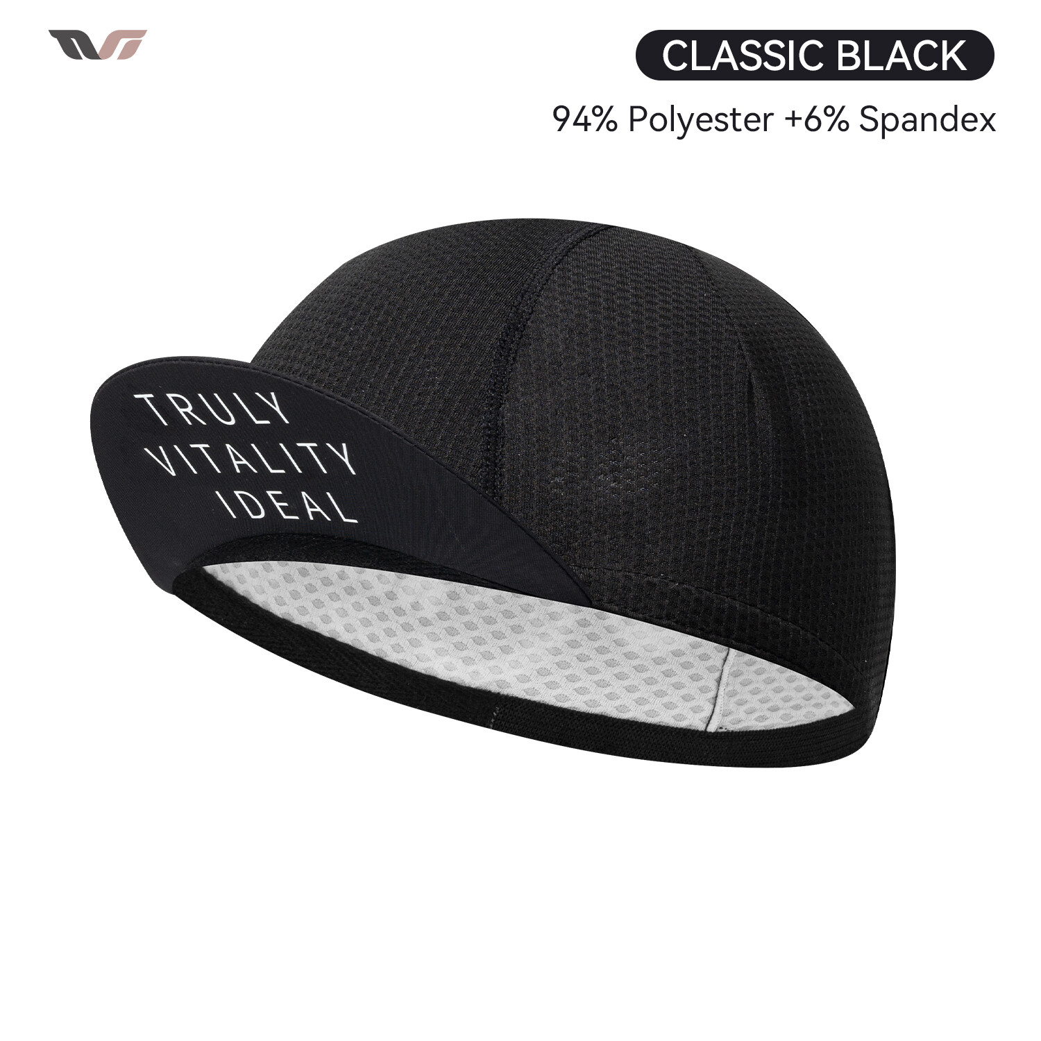 ROCKBROS TVI Cycling Sun Hat Skull Cap Helmet Liner,Lightweight with Sun Visor