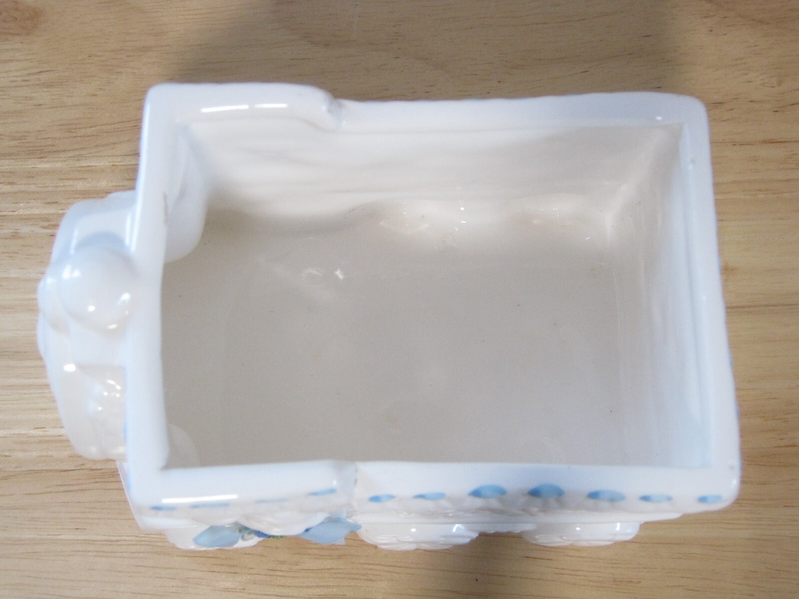 Baby Train Nursery Planter with Bear and Bunny