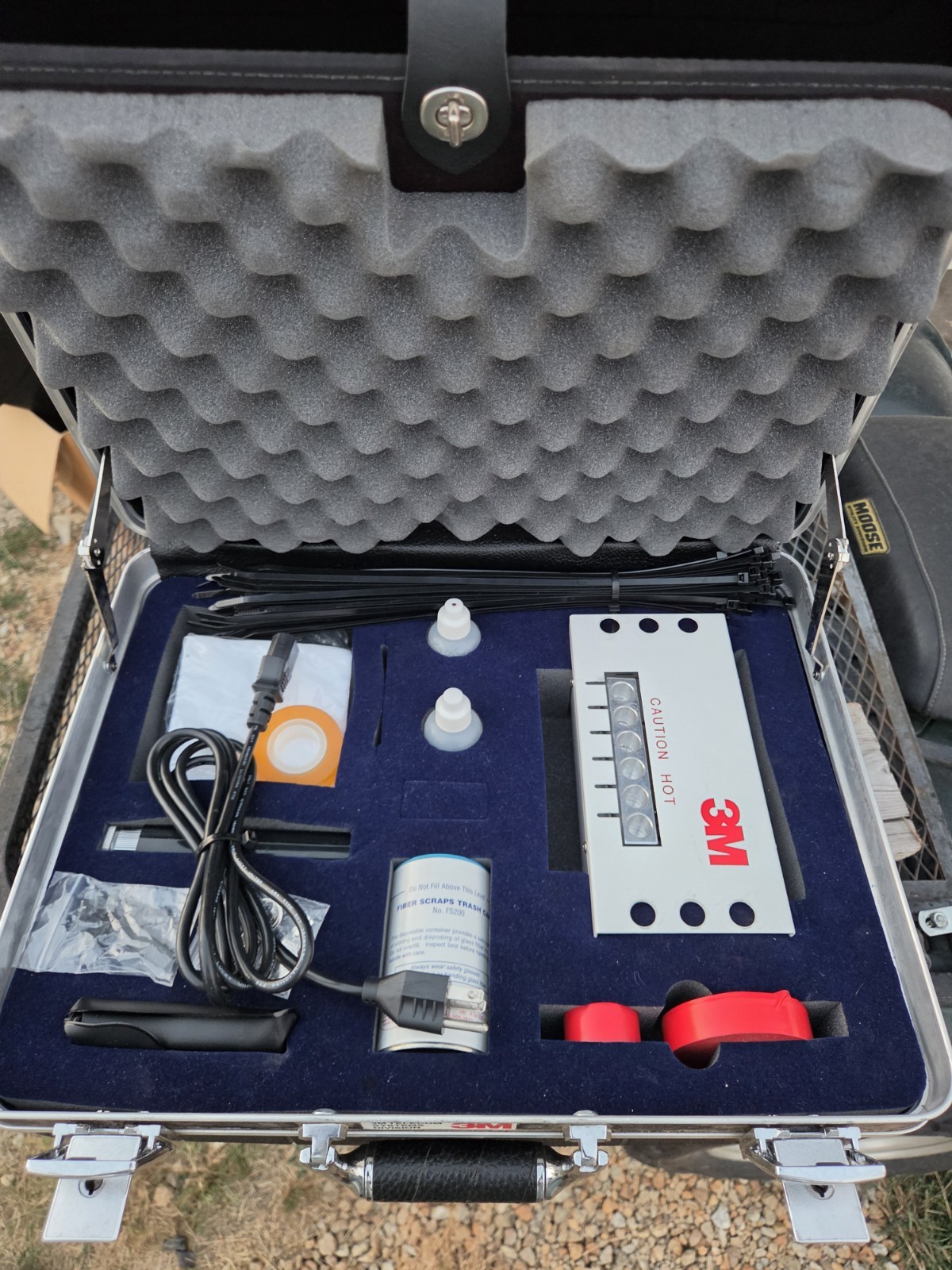 3M 6355 6312 Hot Melt Kit Bundle - w/ Case and Many Additional Components- Look