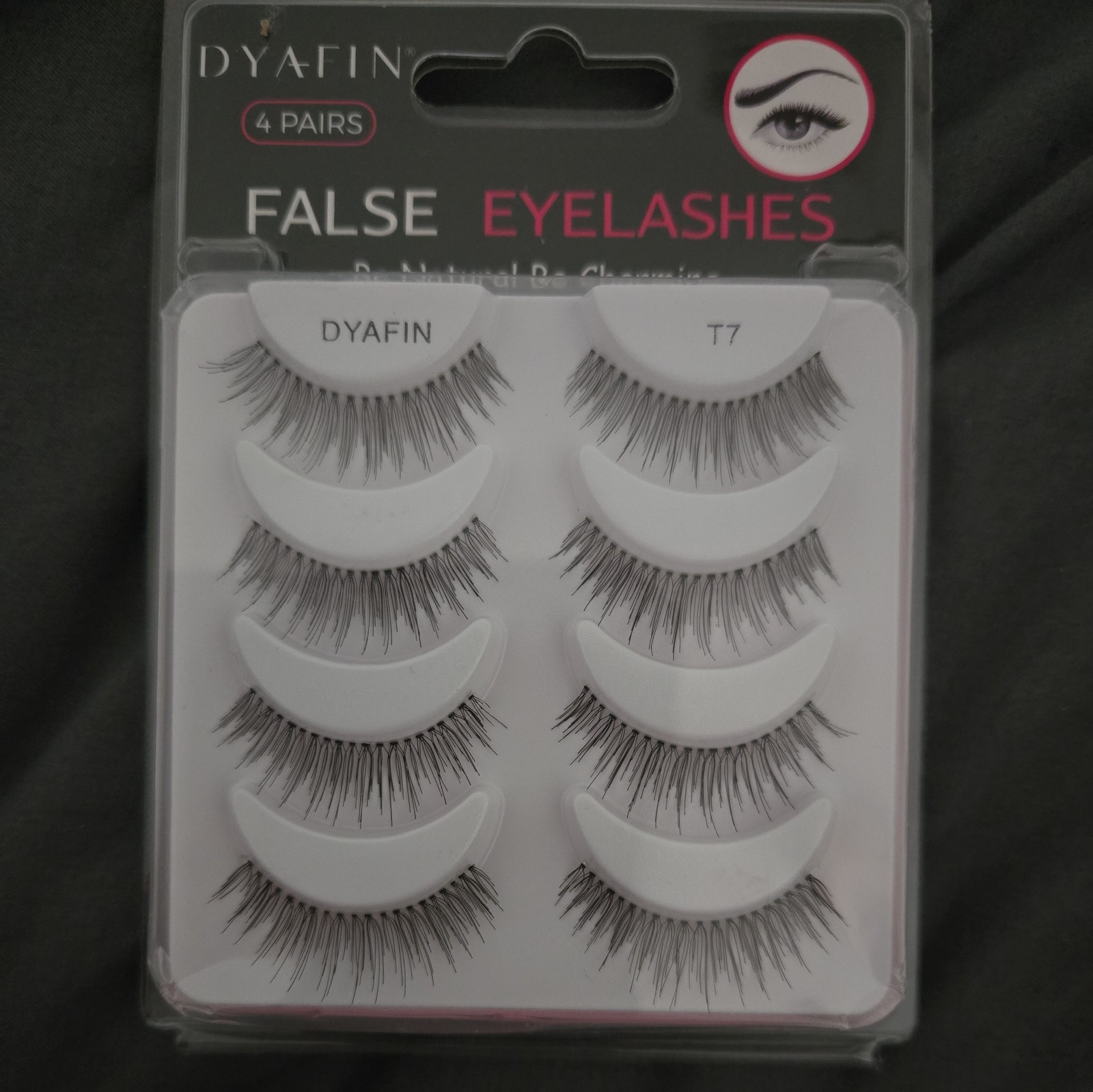 Dyafin 4 Pairs False Eyelashes Multipack False Eyelashes T7