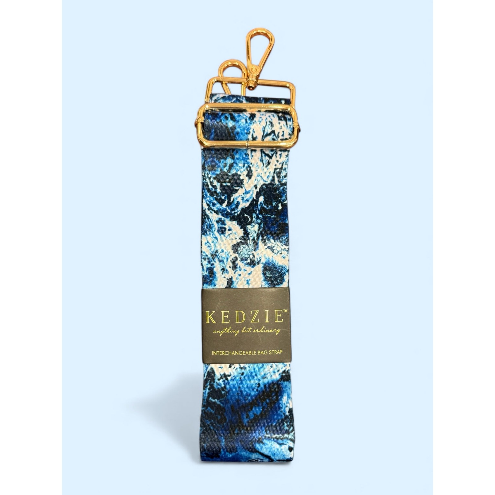 Kedzie Interchangeable Bag Strap - Ocean Waves