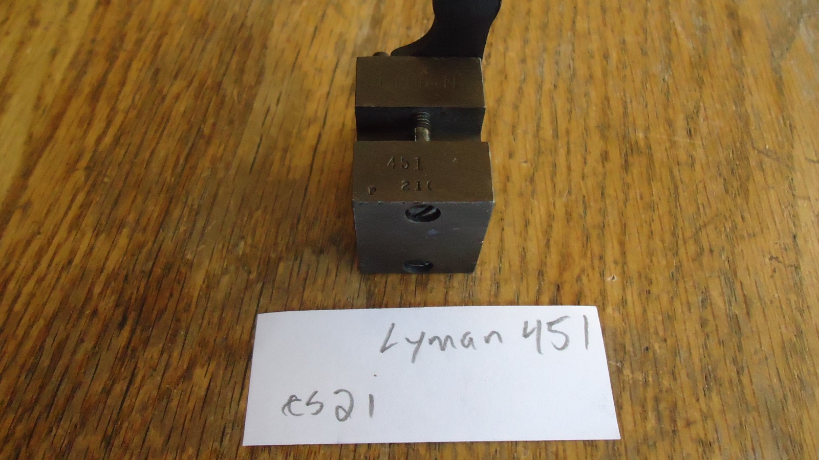 Lyman 0.451" Round Ball Mold