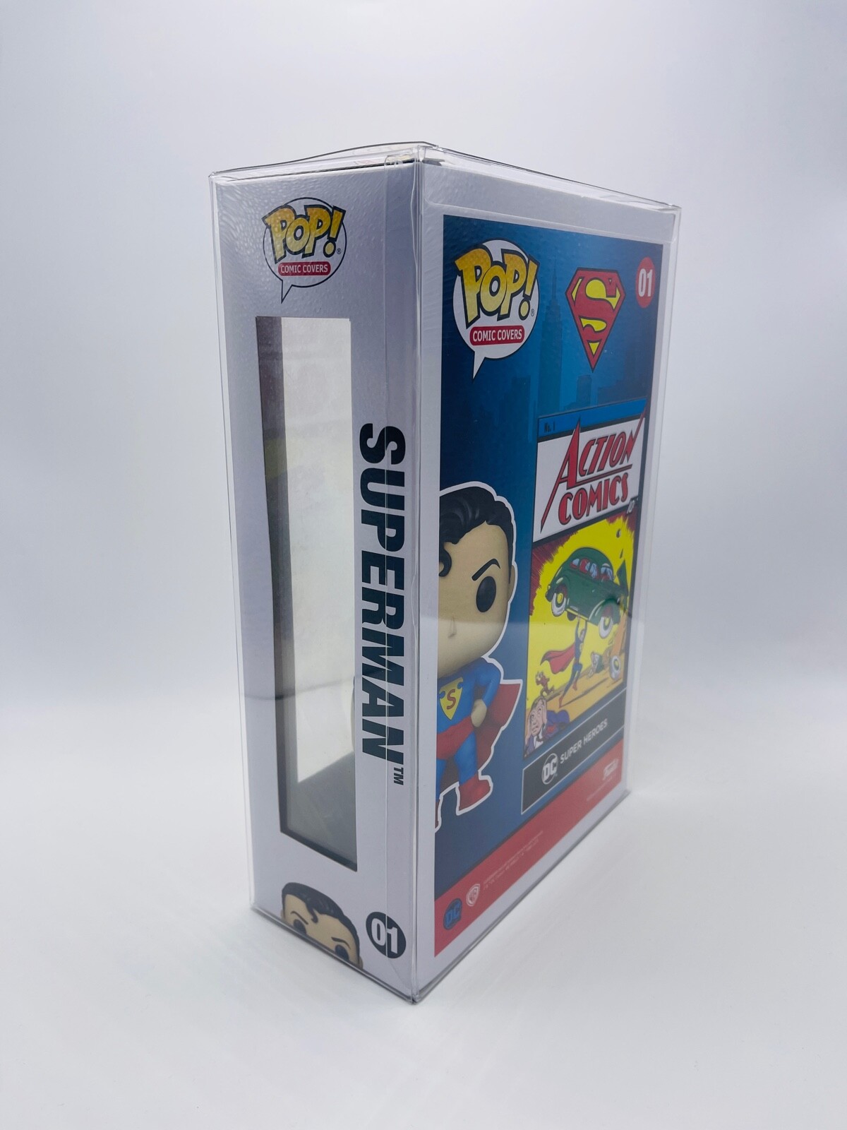 Funko Pop! Comic Covers Protector made with SCRATCH & UV RESISTANT 0.50mm thick
