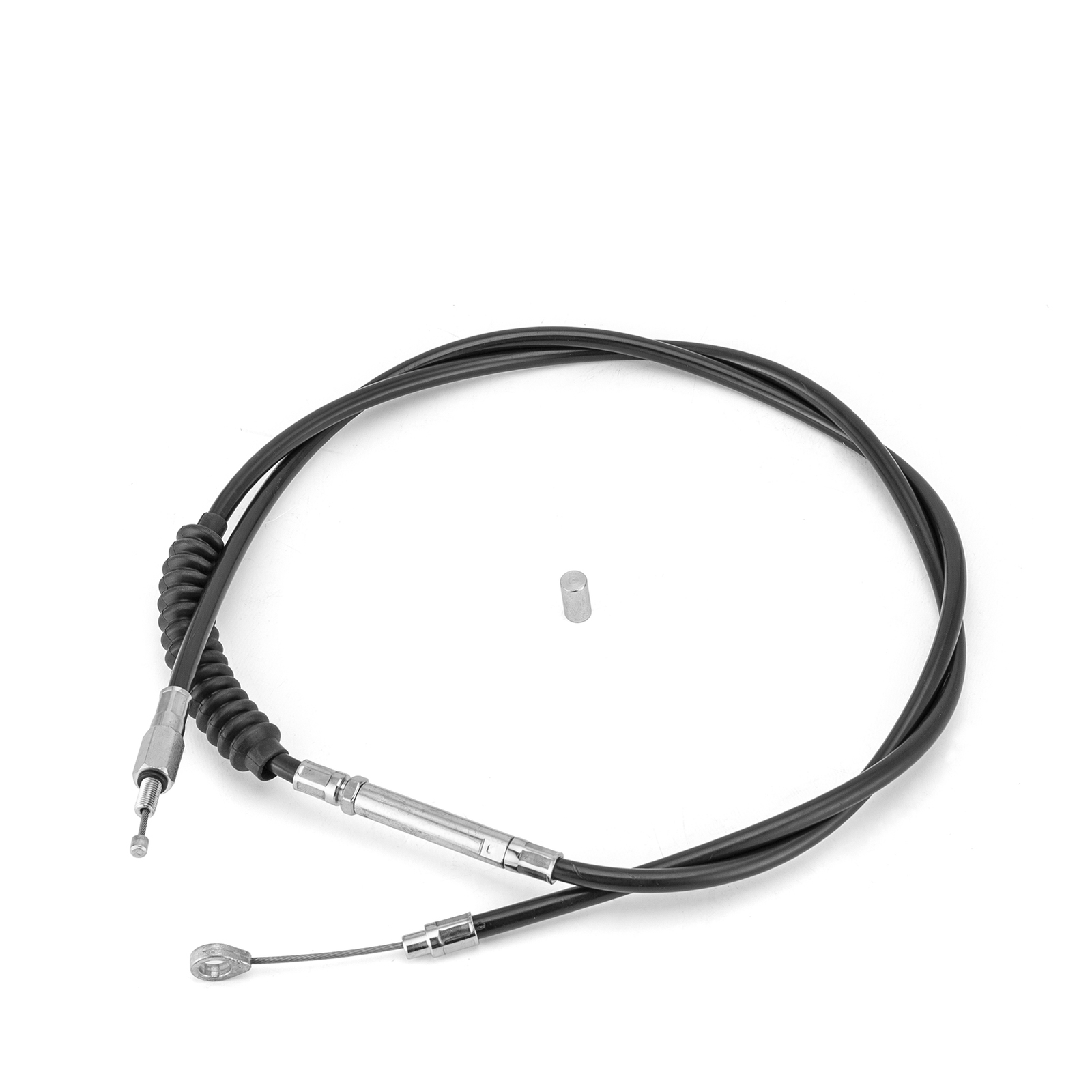 68 11/16" Stainless Steel Clutch Cable For Harley 87-06 Softail Fat Boy 10" Bar