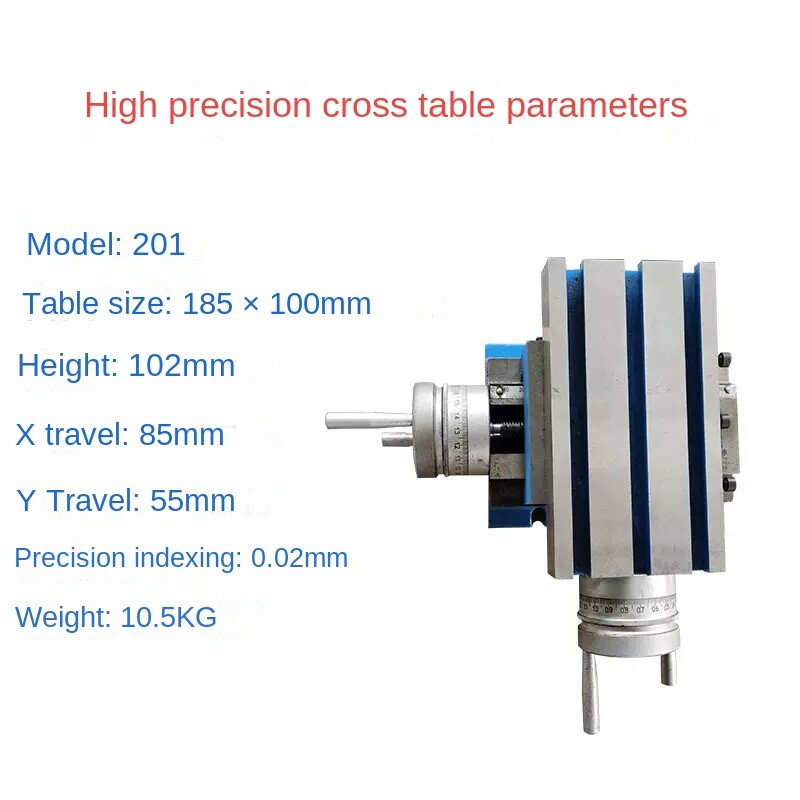Precision Cross Table Drilling and Milling Machine Carriage Slide 185*100