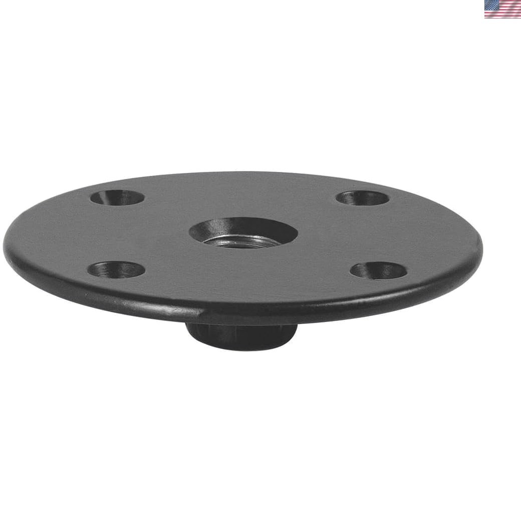 Durable Black Alloy Speaker Mount Adapter with M20 Thread for Subwoofers