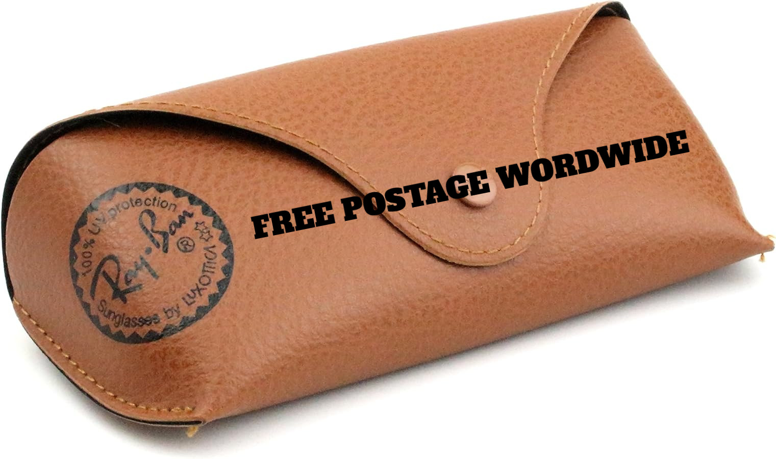 RAY BAN GLASSES SUNGLASSES BROWN COVER CASE POUCH AVIATOR CLUBMASTER WAYFARER