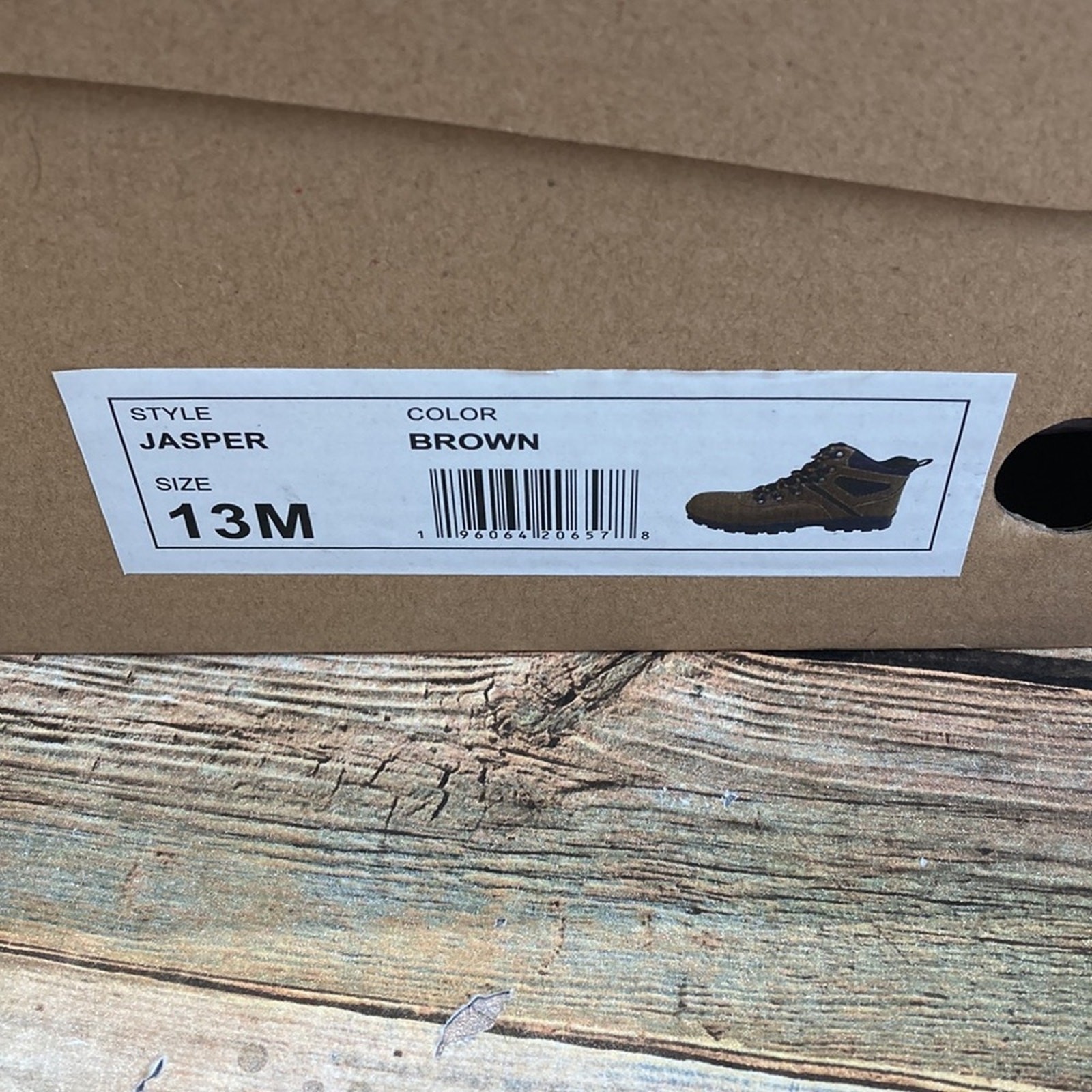 Weatherproof Men's Jasper Boot NWT, Size 13 Brown