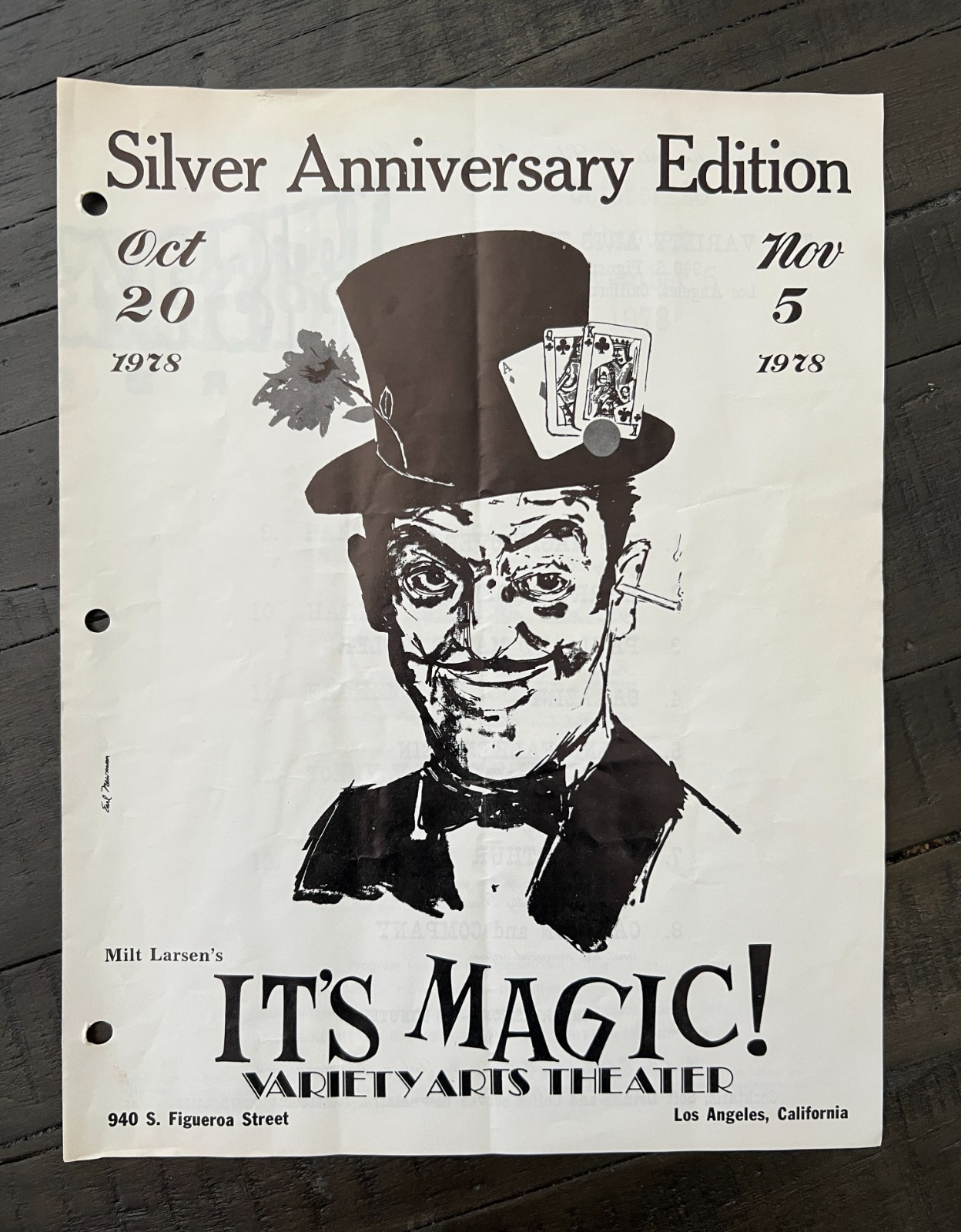 Silver Anniversary Edition of Milt Larsen's IT'S MAGIC! 1978 Program
