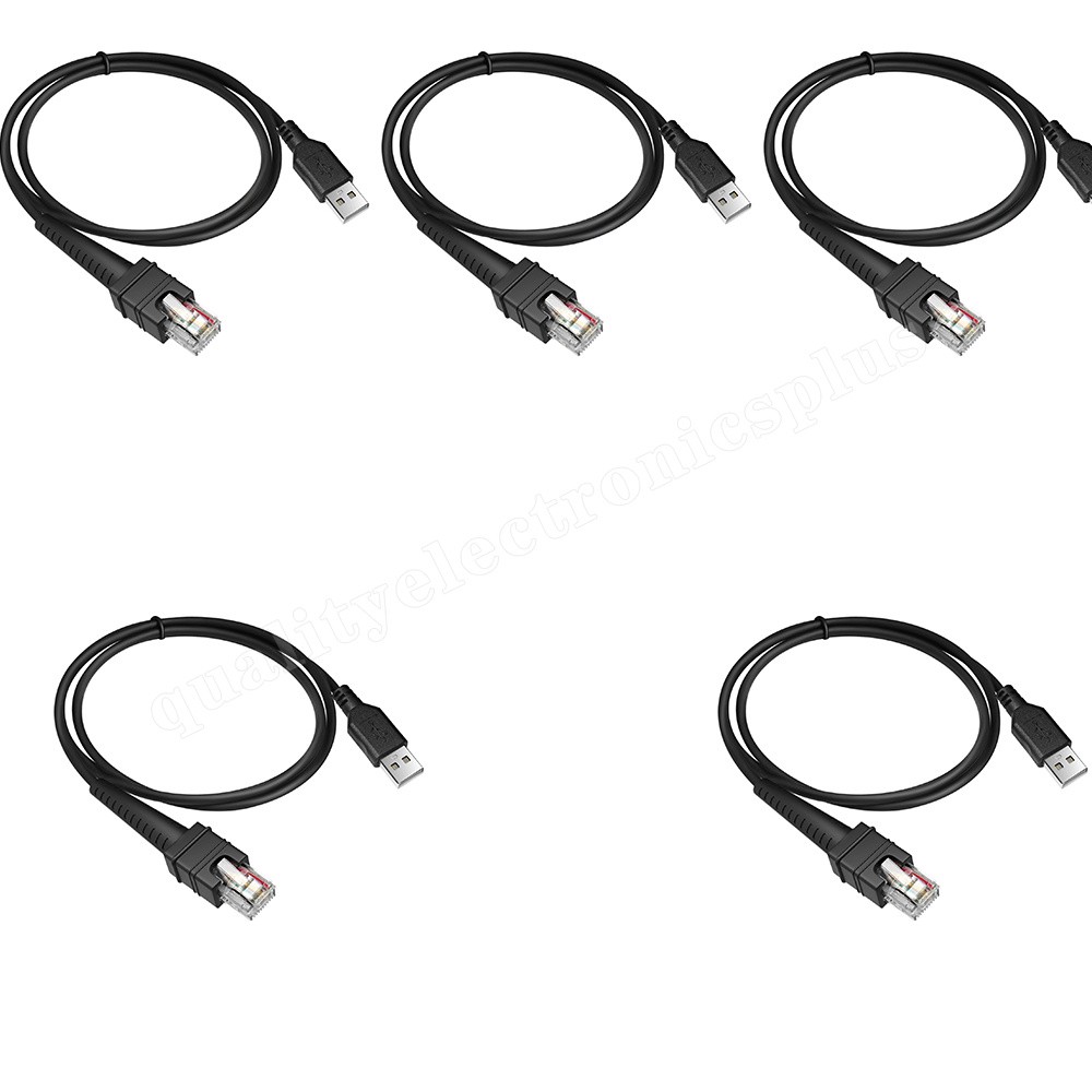 5/10PC For Zebra DS3608 Cable CBA-U46-S07ZAR Shielded USB Series A Connector