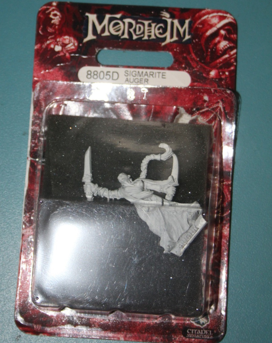 SIGMARITE AUGER 8805D MORDHEIM METAL FIGURE GAMES WORKSHOP CITADEL MINIATURE