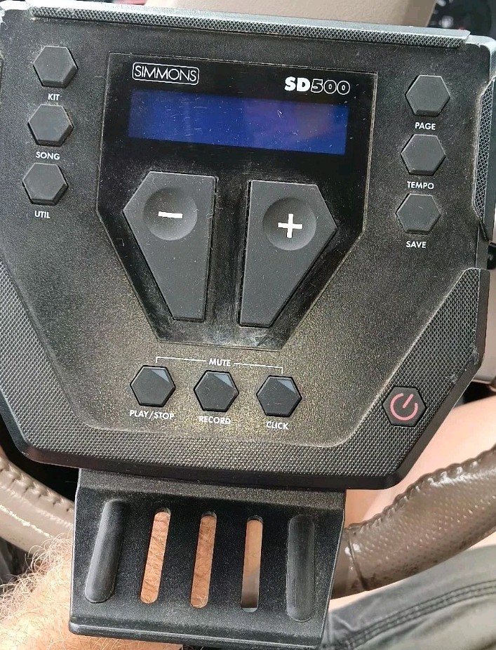 SIMMONS DRUM CONTROL MAIN CONSOLE TESTED GOOD