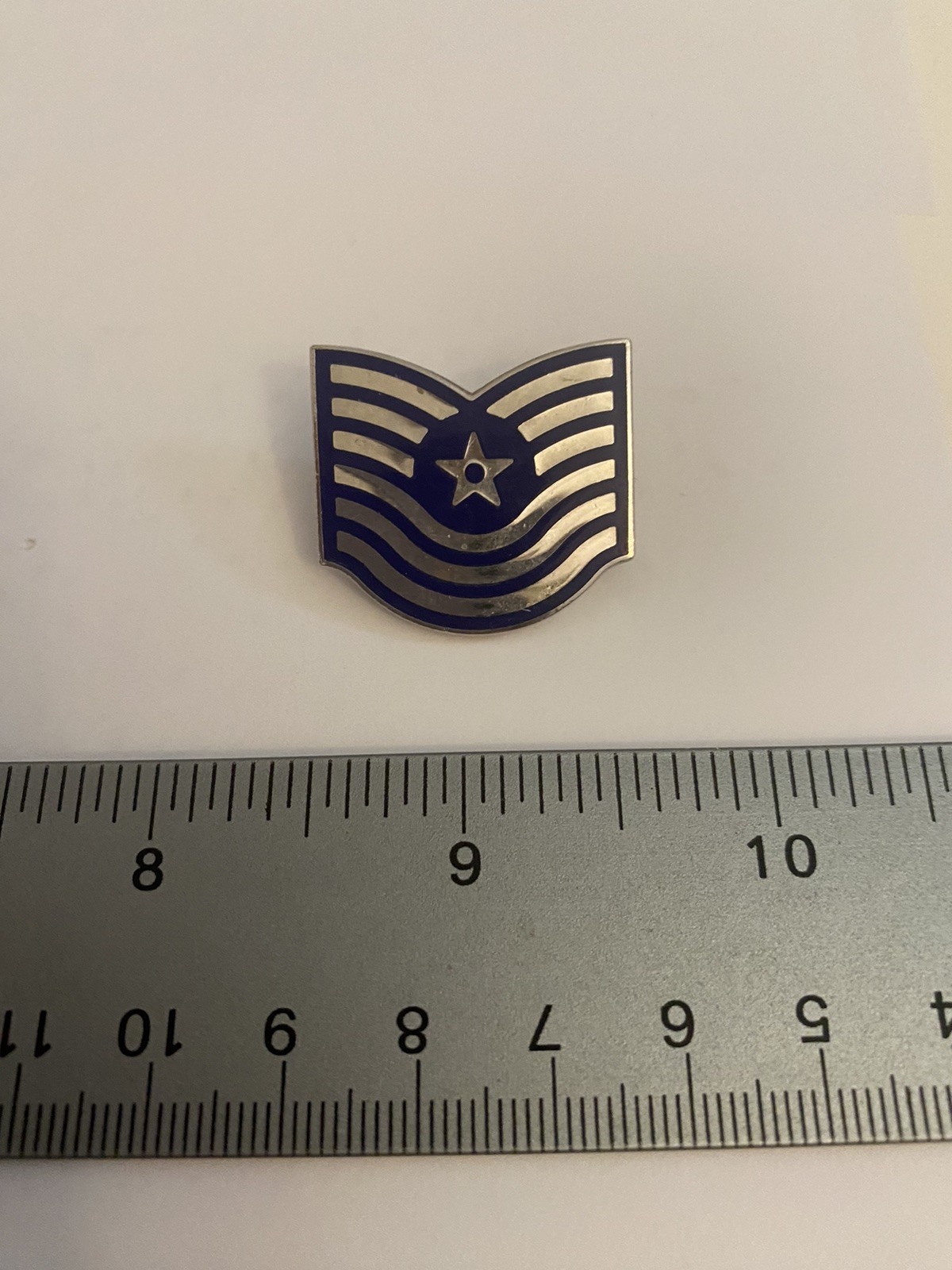 US Air Force E6 Technical Sergeant Pin P184