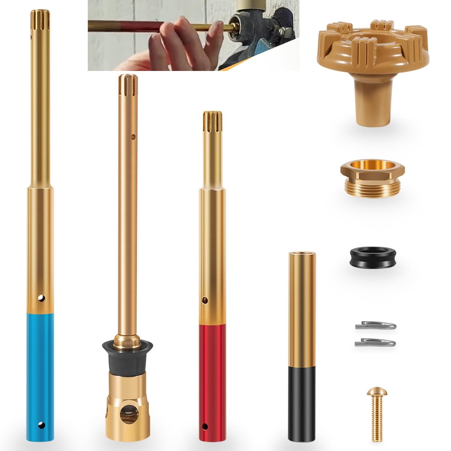 RK-Adj-PRV Adjustable Operating Rod Kit for Woodford Faucet 14 16 17 19 22 V22