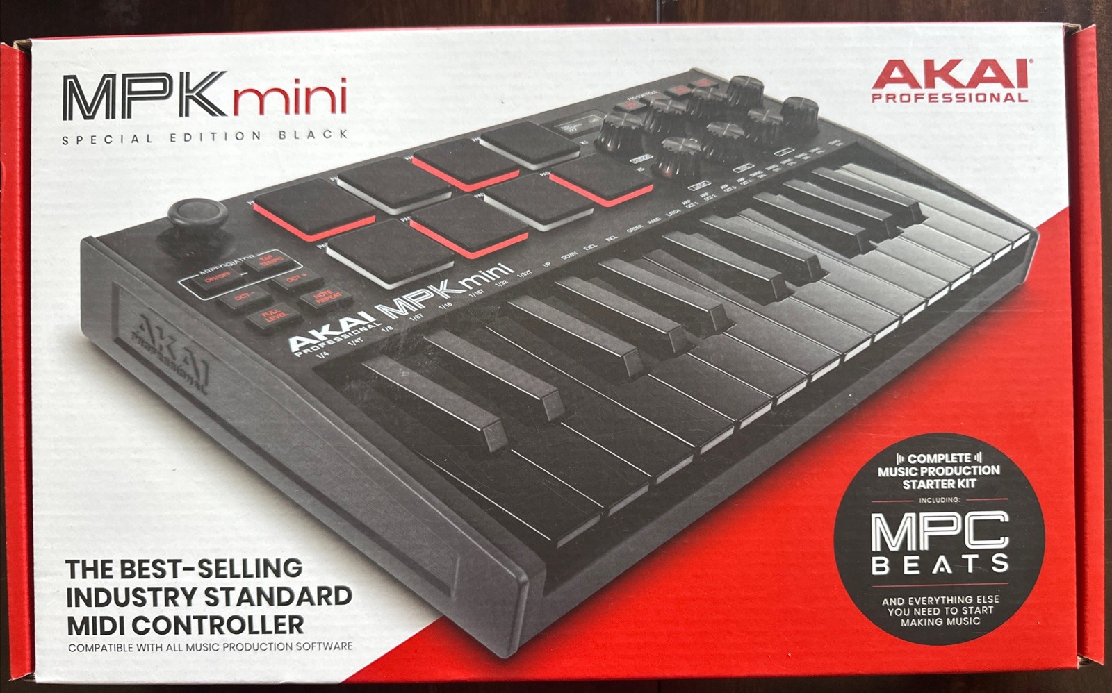 Also Professional Pro MPK mini Black NIB SEALED!