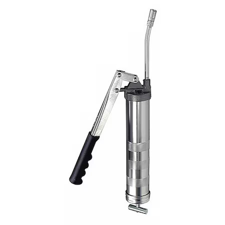 Lubrimatic 30-465 Grease Gun Plated, Lever, 16Oz. Bulk