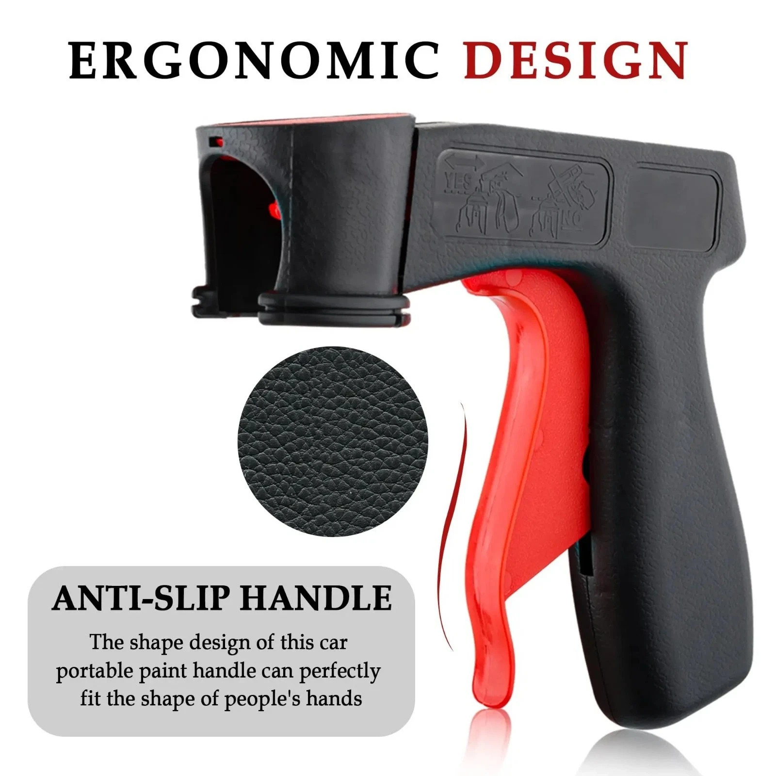 3pcs Car Spray Can Trigger Handle: Reusable Paint Sprayer Grip Tool - NEW