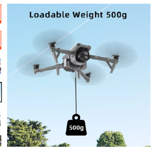 BRDRC Airdrop System for DJI Air 3/Air 3S Quick Release