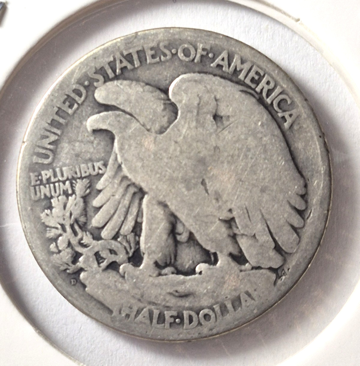 1921 D WALKING LIBERTY HALF DOLLAR KEY DATE!!!