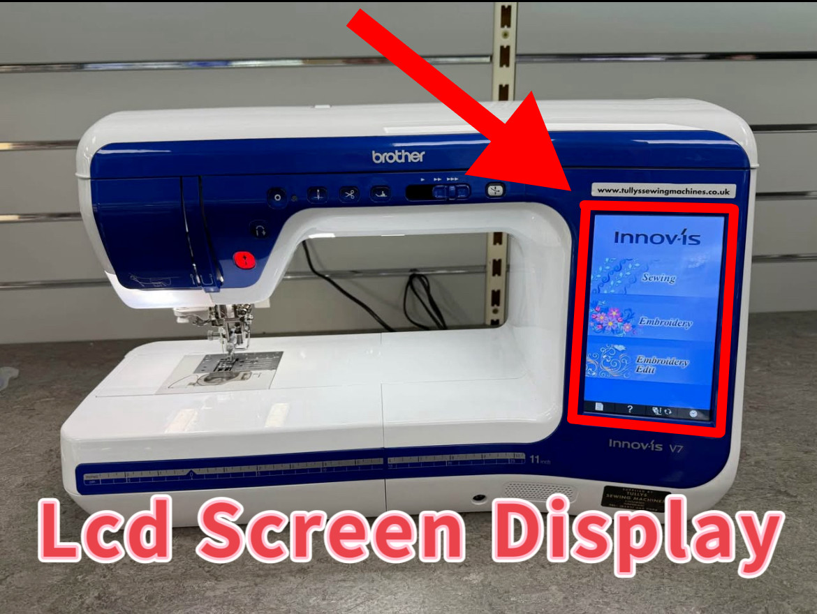 LCD Display For Brother INNOV-IS V7 Sewing Machine Display Screen Repair
