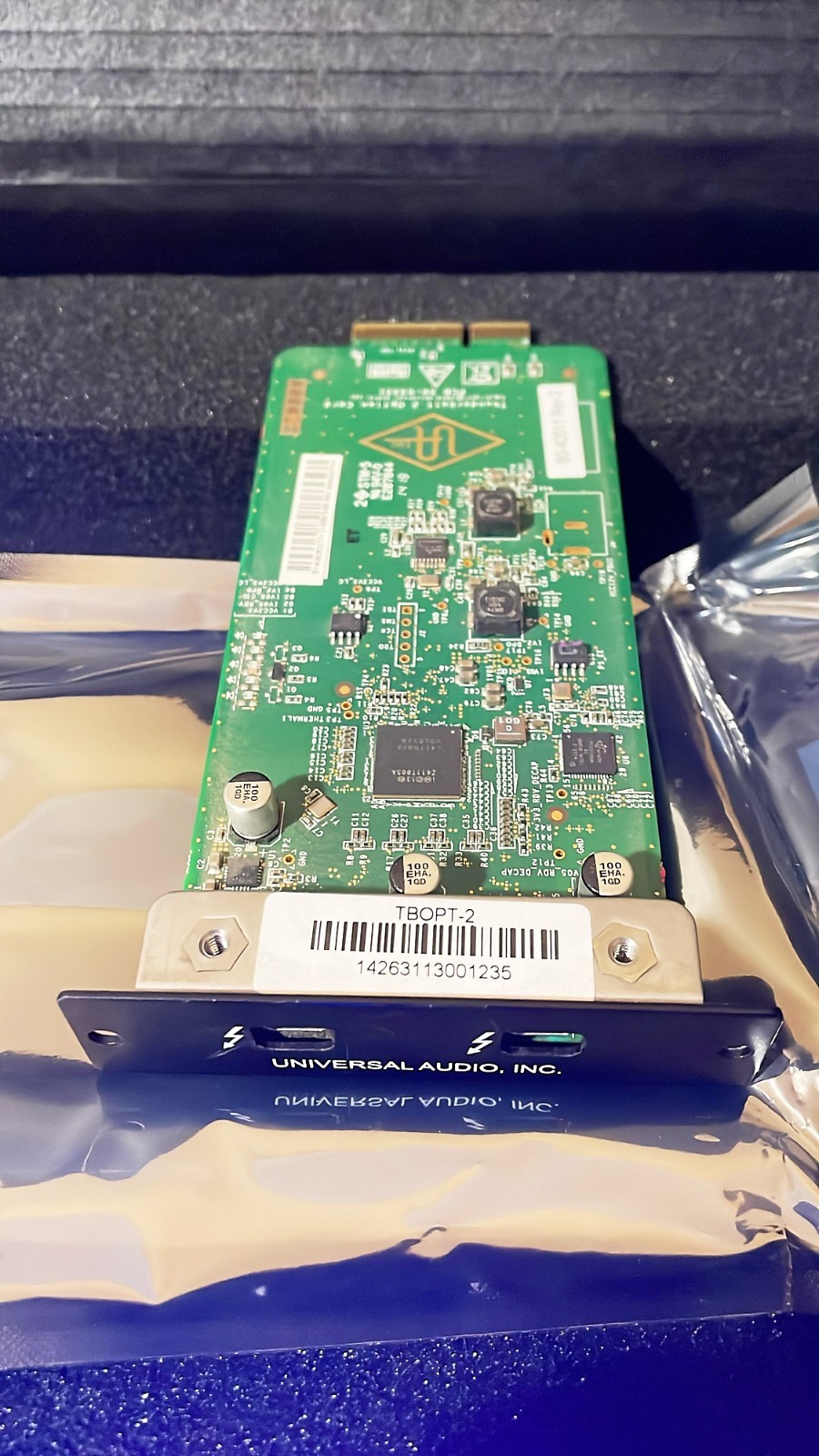 UAD Universal Audio Thunderbolt 2 Option Card for Apollo Firewire interf G2U