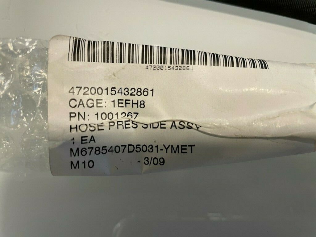 GENERAL DYNAMICS HOSE ASSEMBLY 1001267 4720-01-543-2861