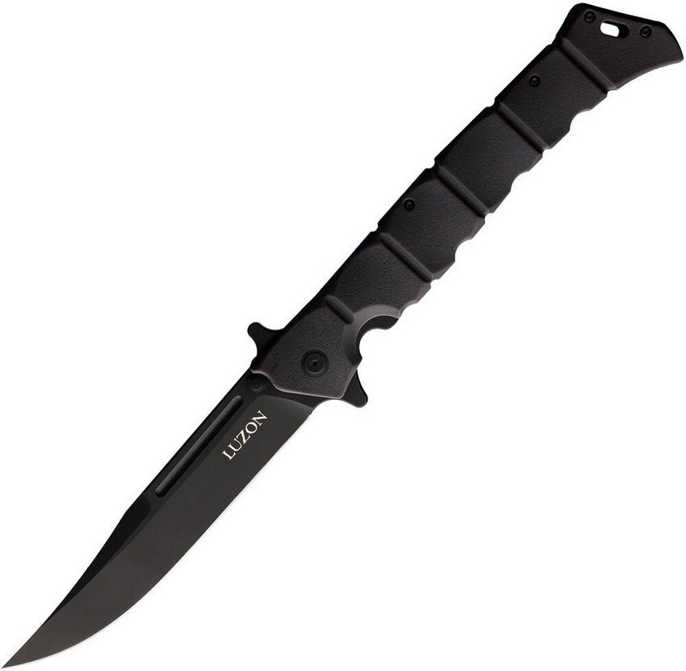 Cold Steel Large Luzon Linerlock Folding Knife 6" GFN Handle - CS-20NQX-BKBK-BRK