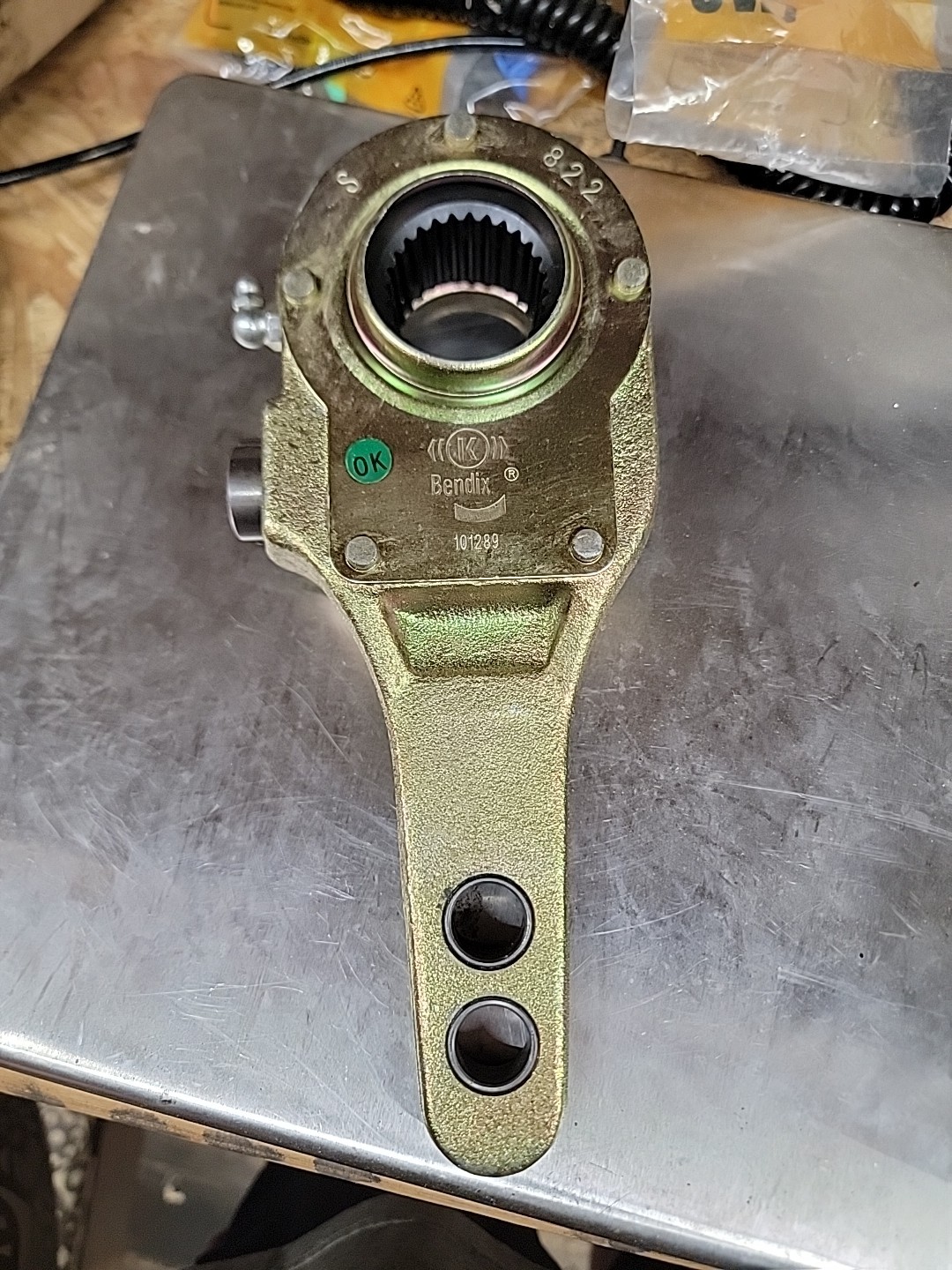 2 Bendix Manual Slack Adjuster 101289 Fork Lift USA MADE OEM PARTS New W/ TAGS