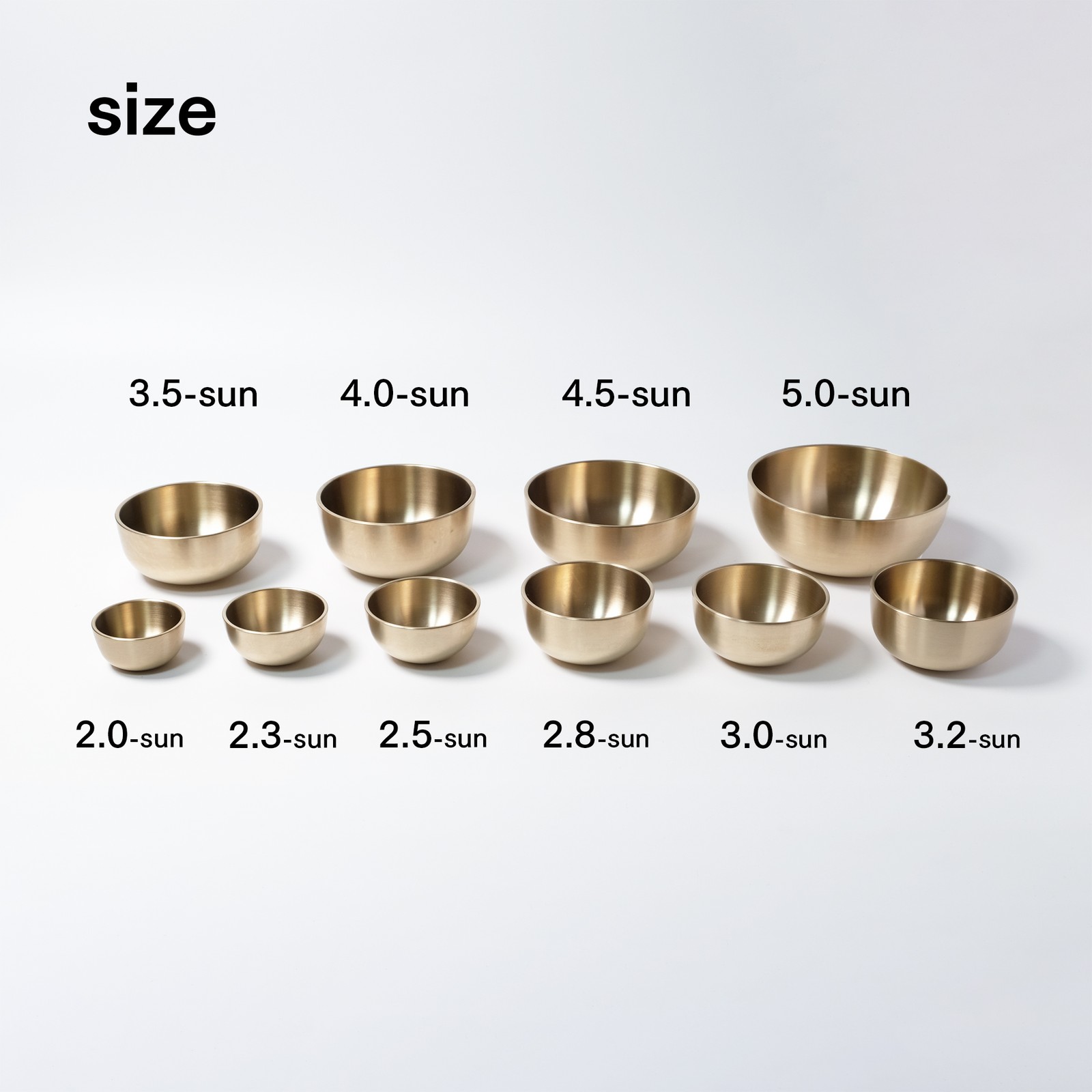 [Updated] Japanese Brass "Hiromaru Rin" Orin Gong - 10 Sizes, Striker & Cushion