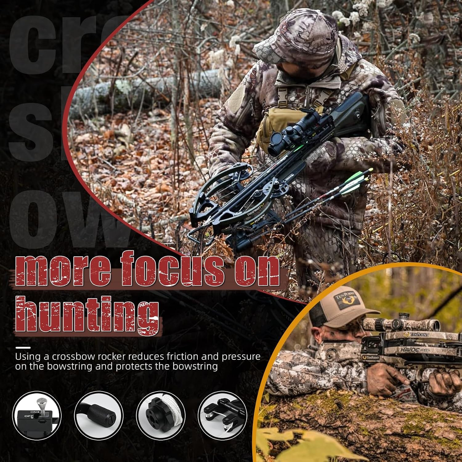Upgraded BAR20020 Crank Cocking Device for Crossbow, Compatible with Barnett Cro