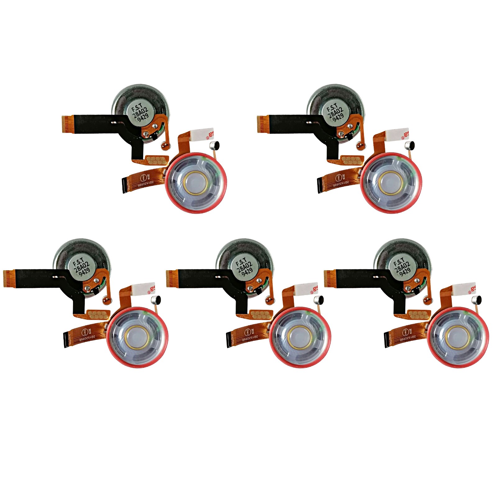 5PCS Repair Internal Assembly Speaker Replacement for XPR3500e 2-Way Radio