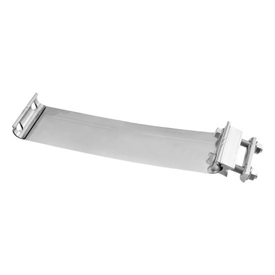 Automann 562.U3204SS-T  -  4 Inch Stainless Steel Flat Band Clamp - Easy Seal
