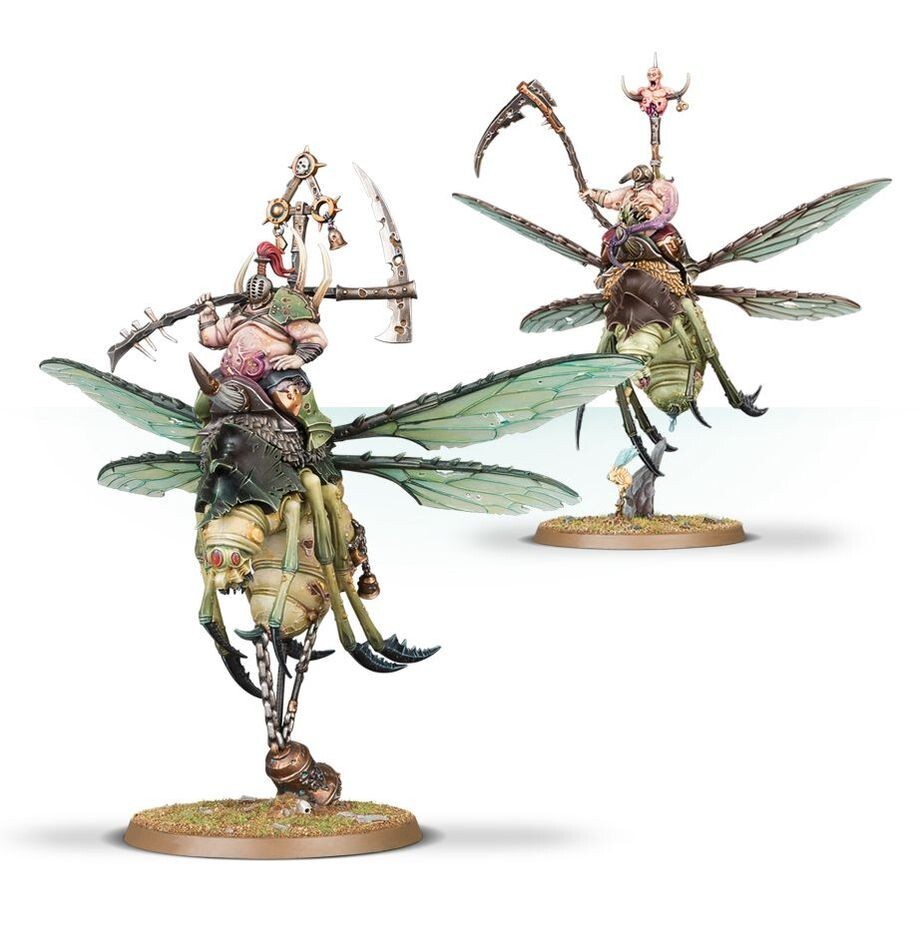 Maggotking of Nurgle Pusgoyle Blightlords Bits Warhammer Age Of Sigmar