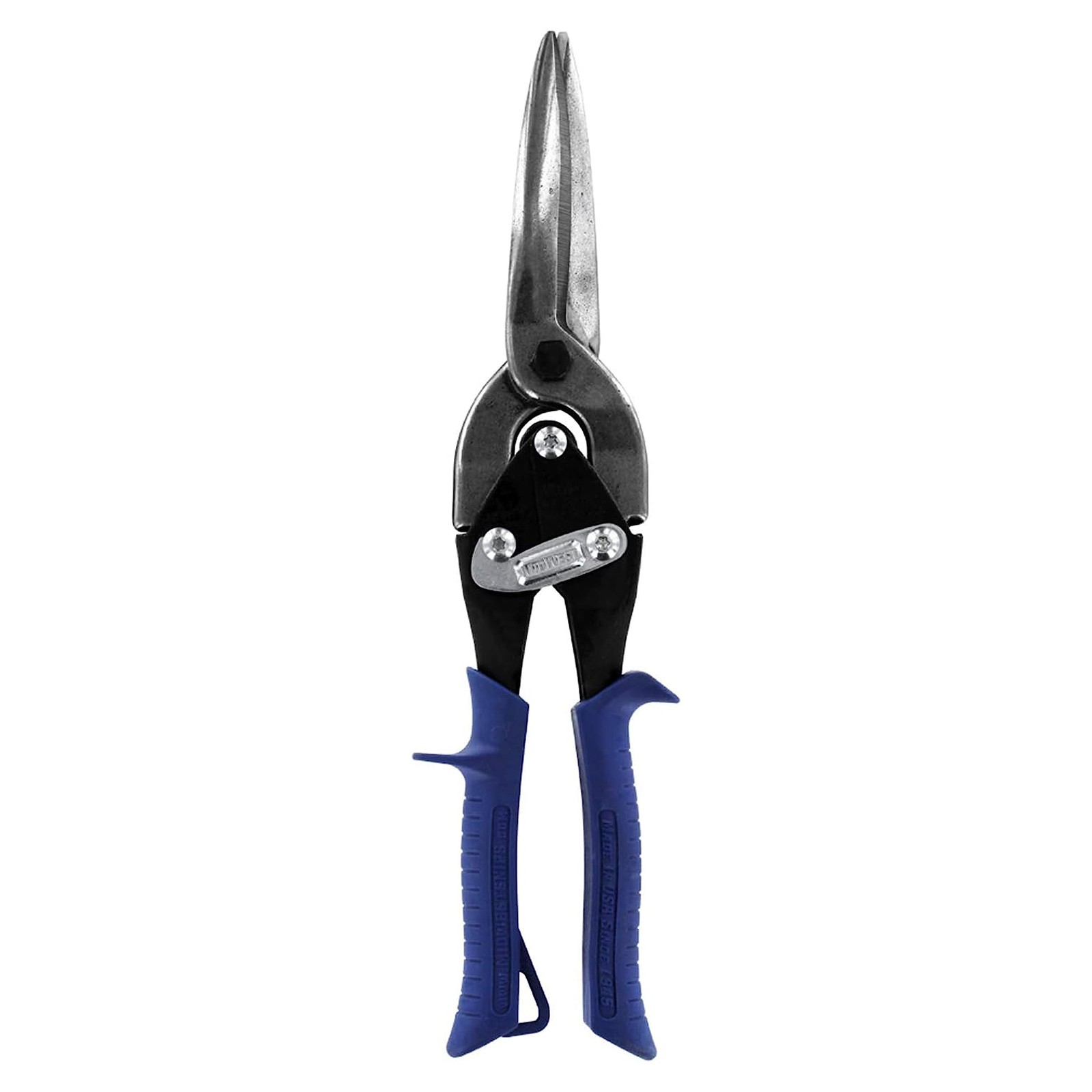MIDWEST Power Cutters Long Cut Snip  Straight Cut Regular Tinner Shears, Made...