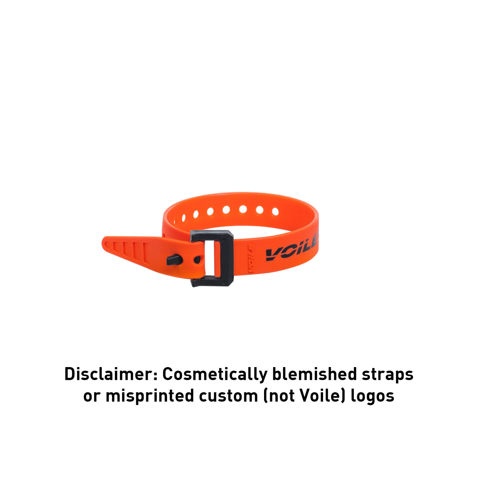 Voile Straps Nylon Buckle, 12 inch, Cosmetic Blems, Custom Misprints