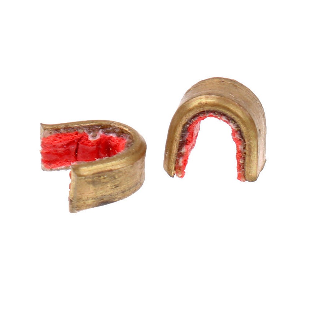 Outdoor Archery String Nocking Points Brass Nock Buckle Clips Bow String Protect