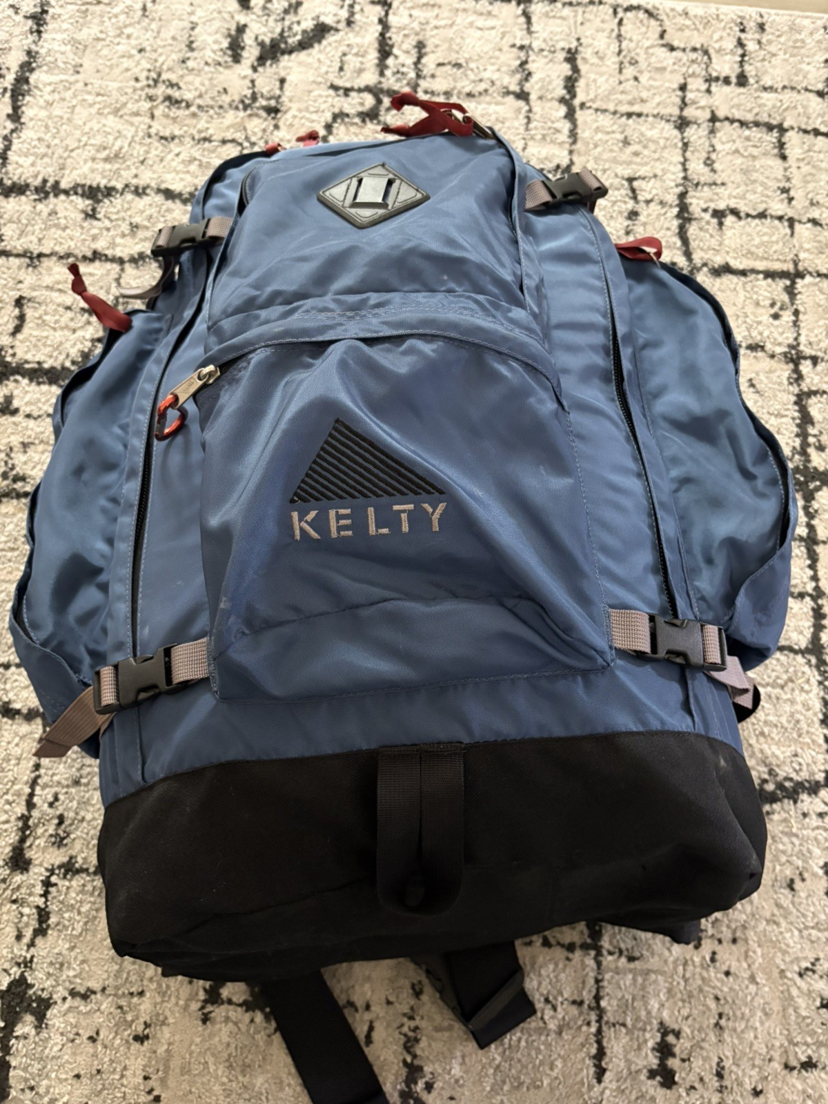 Kelty Red Wing Blue Outdoor Camping Hiking Backpack