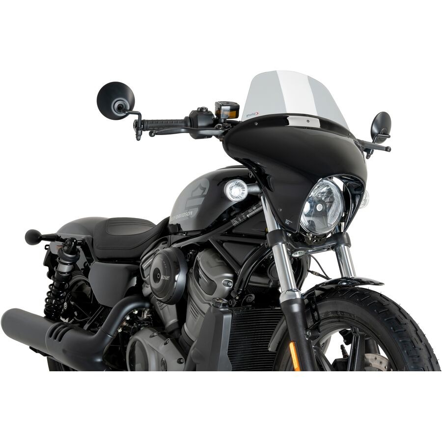 Puig Batwing SML Fairing Windshield - Smoke, Touring/Gloss Black Fairing 21914H