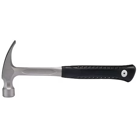 Westward 6Dwg9 Rip-Claw Hammer, Steel, Milled, 22 Oz