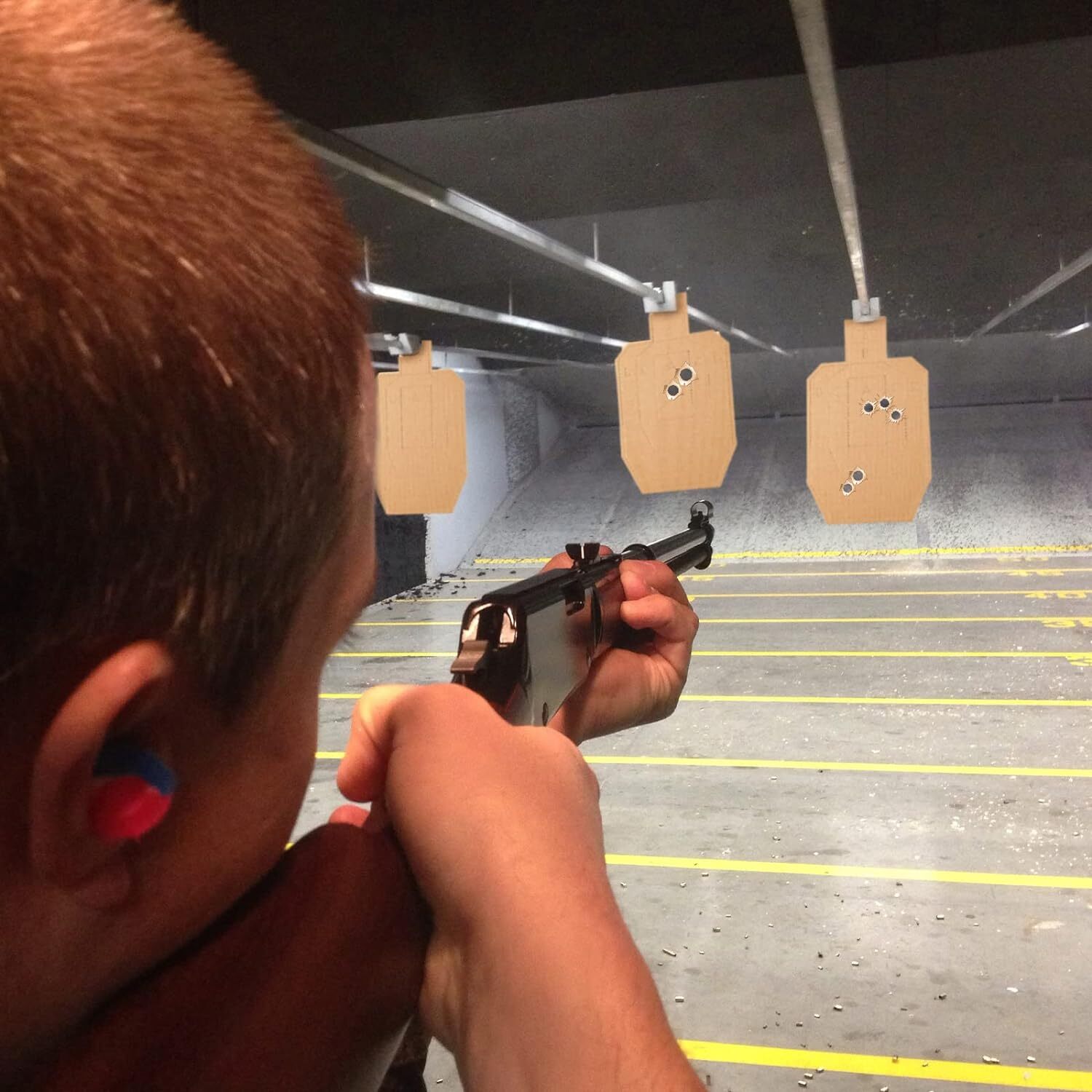 100 Pcs USPSA/IPSC/IDPA Shooting Cardboard Targets for Shooting Competition
