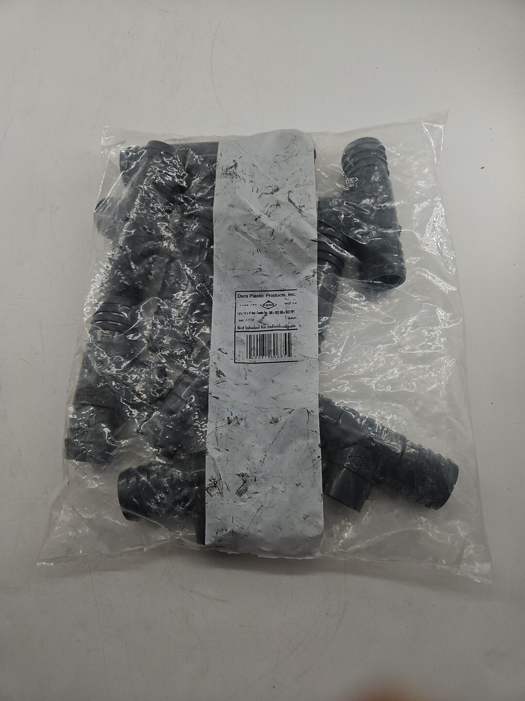 Dura - 1402-167 - 1-1/4" x 1-1/4" x 3/4" Combination & Reducing Tee - Bag of 10