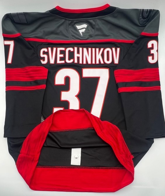 Carolina Hurricanes #37 Andrei Svechnikov Men's Hockey Stitched Jersey XL - 54