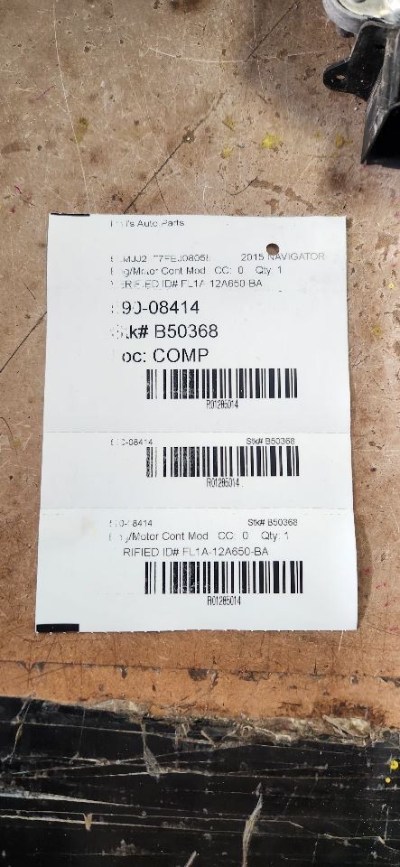 Engine ECM Electronic Control Module VIN G Turbo Fits 15-21 TRANSIT 150 1285014