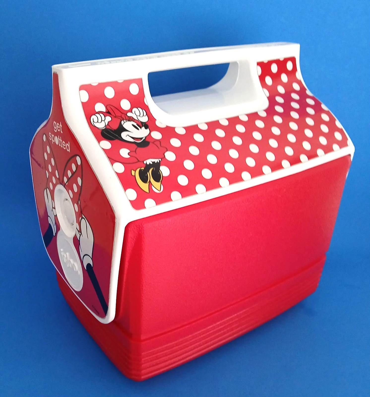 DISNEY MINNIE MOUSE MINI SPECIAL EDITION RARE 4 QUART IGLOO COOLER